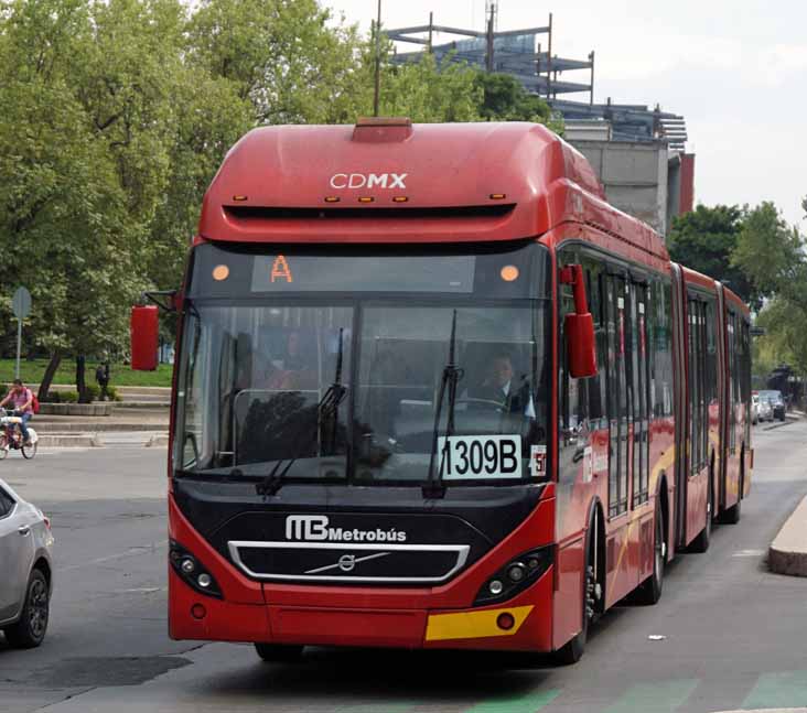 MB Metrobus Volvo 7300 biartic 1309